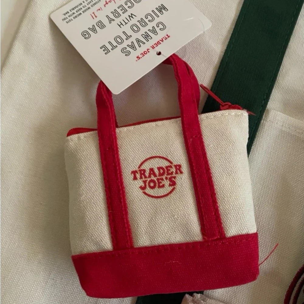 Trader Joe’s mini canvas tote